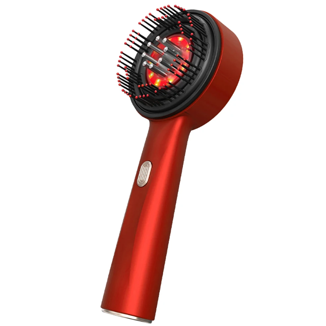 Hair Wellness Massage Comb with Red Light & Oil Applicator