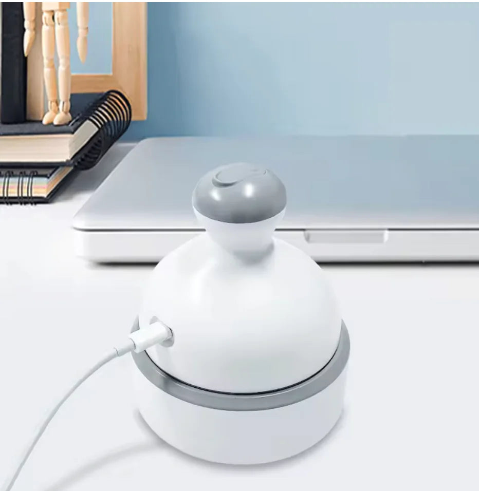 Handheld Scalp Massager for Deep Clean & Hair Growth Support