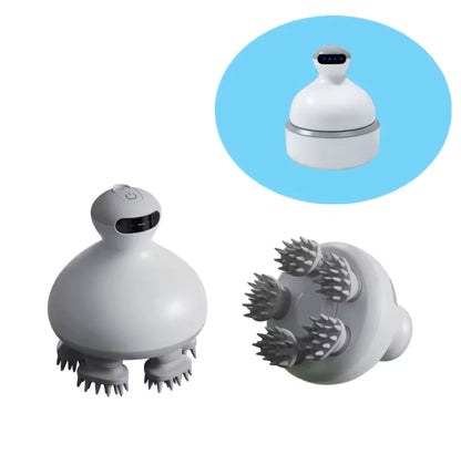 Handheld Scalp Massager for Deep Clean & Hair Growth Support