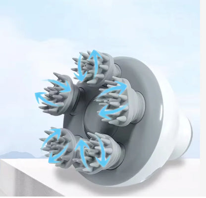 Handheld Scalp Massager for Deep Clean & Hair Growth Support